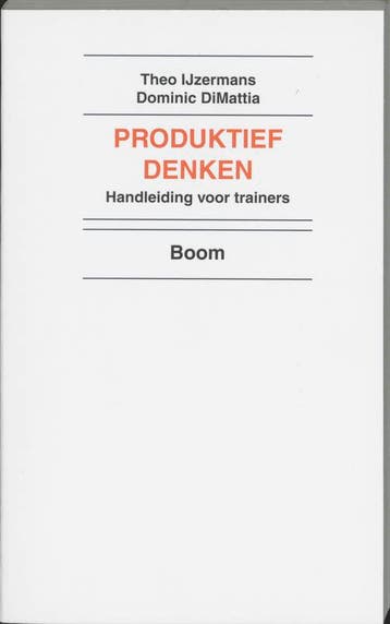 Produktief denken 9789053520789 Theo IJzermans, Verzenden, Gelezen, Theo IJzermans