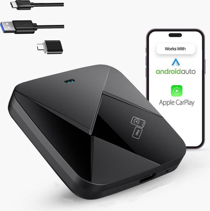 Carplay Dongle - Apple Carplay & Android Auto Dongle - Carli, Auto diversen, Auto-accessoires, Nieuw, Verzenden