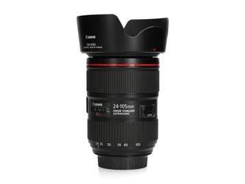 Canon EF 24-105mm f/4 L IS USM - Zoomlens - 1 jaar garantie, Ophalen of Verzenden