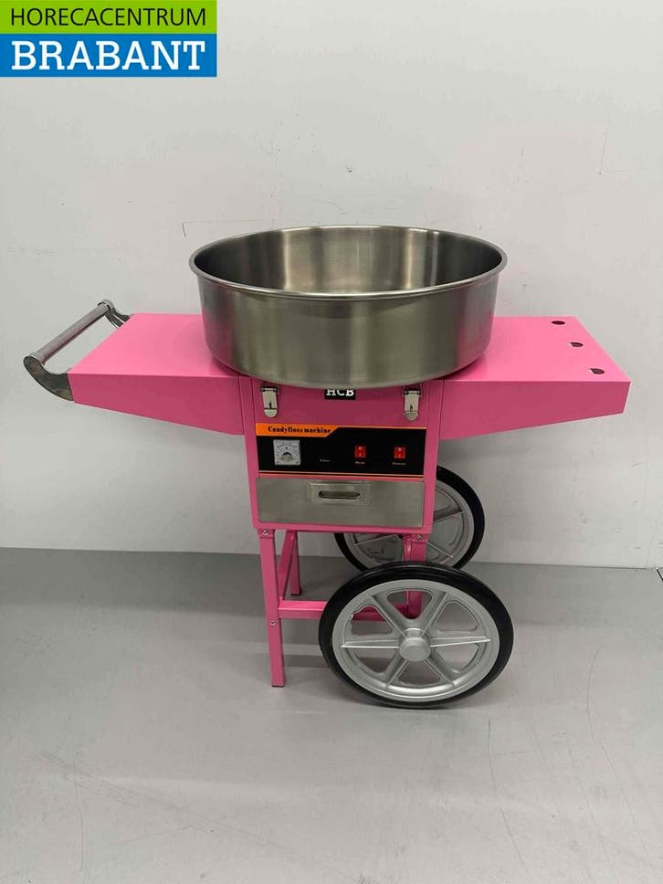 HCB Suikerspinmachine met onderstel 52 cm 230V Horeca, Zakelijke goederen, Horeca | Keukenapparatuur, Ophalen of Verzenden