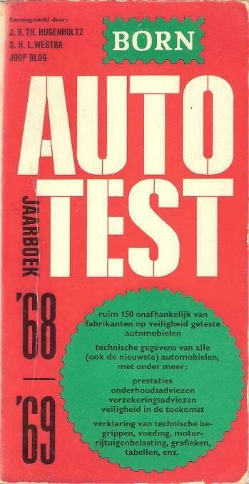 AutoTest Jaarboeken, Boeken, Gelezen, Algemeen, Verzenden, Autotest