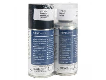 ORIGINEEL Ford verfspuitbus BLUE MIDNIGHT + blanke lak 150ml, Ophalen of Verzenden, Nieuw