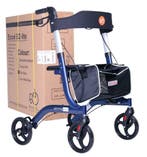 Excel Caremart EZ-Lite Rollator Dark Blue (Nieuw), Diversen, Rollators, Ophalen of Verzenden, Opvouwbaar, Nieuw
