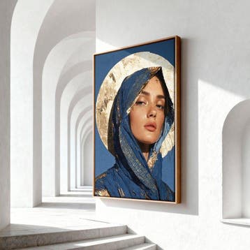 Iconica - Gilded Serenity - unique 1/1 XXL (150 x 100 cm)