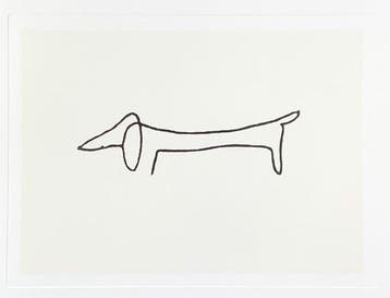 Pablo Picasso (1881-1973), after - Hund Dog Le Chien -