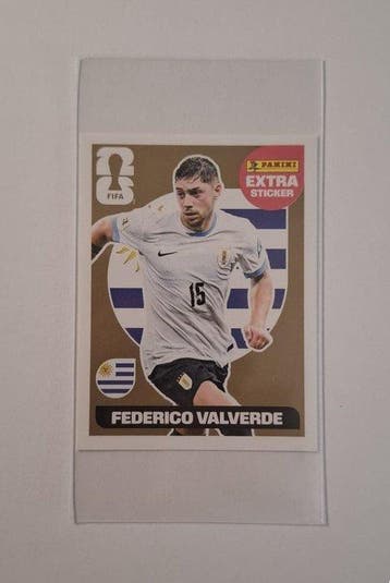 2026 Panini Panini FIFA World Cup Federico Valverde - Extra, Verzamelen, Nieuw