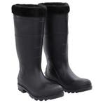 vidaXL Regenlaarzen met verwijderbare sokken maat 42 PVC, Verzenden, Nieuw
