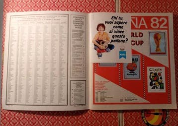 Panini España 82 World Cup Italian Edition - 1 Compleet