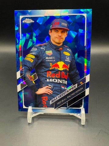 2021 Topps Chrome, Sapphire Edition F1 Max Verstappen - 5, Nieuw