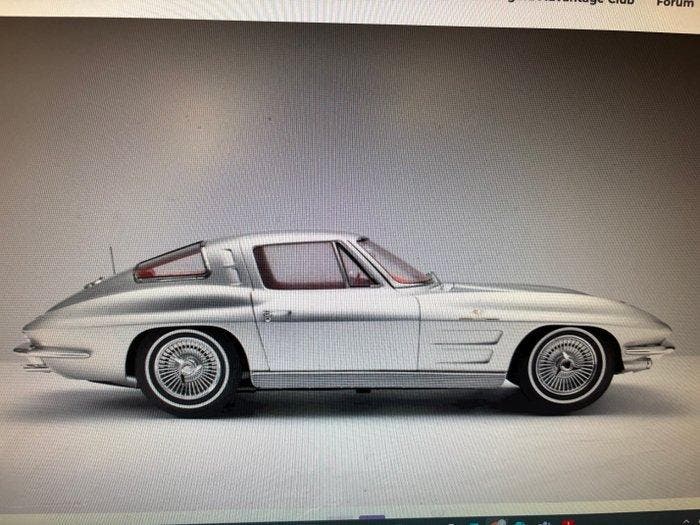 Agora Models 1:8 - Voiture miniature - Chevrolet Corvette, Hobby en Vrije tijd, Modelauto's | 1:5 tot 1:12