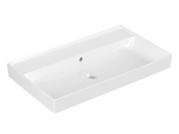 Veiling - Hatria wastafel zonder kraangat 100x46,5cm Bahia13, Nieuw