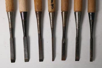 Japanese vintage chisel  Nomi - Outil de travail (7)