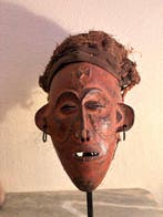 congolais Bois, fibres masque Mbuya - 30 cm (Sans prix de, Antiek en Kunst