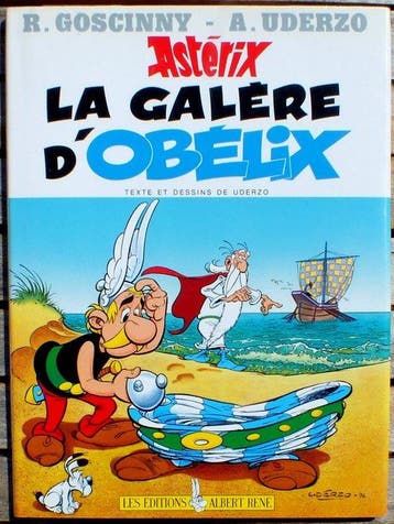 Astérix T30 - La Galère dObélix - C + jaquette - 1 Album -