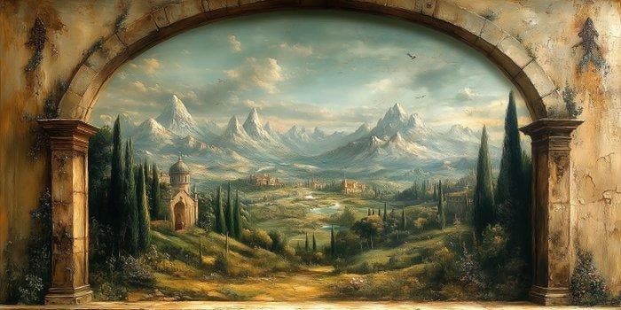 CoCo - Archway To Paradise - XXL, Antiek en Kunst, Kunst | Designobjecten