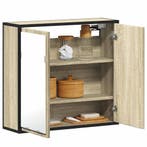 Spiegelkast Sonoma eiken: 59% goedkoper! Retour deal, Verzenden, 50 tot 100 cm, Minder dan 25 cm, Minder dan 100 cm