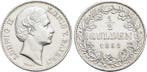 1/2 Gulden 1869 Bayern Ludwig Ii 1864-1886, Postzegels en Munten, Verzenden, België