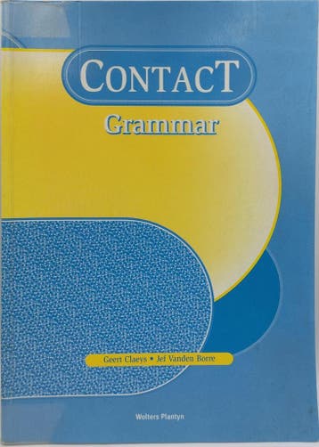 Contact Grammar / Vast Boek / Contact 9789030173212, Verzenden, Vanden Borre
