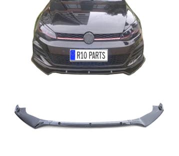 SPOILER LAME AVANT VOLKSWAGEN VW GOLF 7 7.5 NOIR BRILLANT, Verzenden