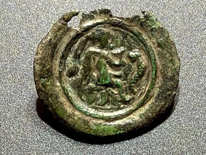 Oud-Romeins Brons Phalera toont een mysterieuze scène:, Antiek en Kunst, Antiek | Overige Antiek