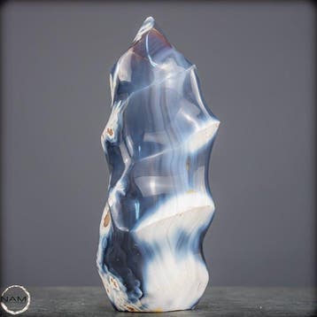 Flamme des mers – Orca-Achat naturel- Flamme de Madagascar-