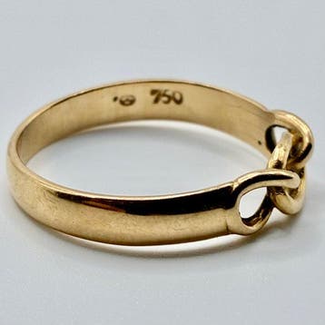 Zonder minimumprijs - Ring - 18 karaat Geel goud, Nieuw