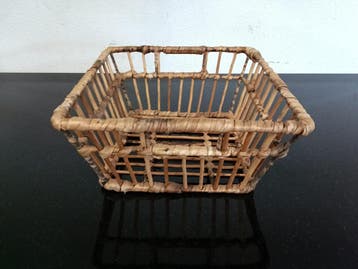Rieten Broodmand – B32 x D32 x H15 cm