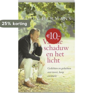 Van de schaduw en het licht 9789026122712 Toon Hermans, Verzenden, Toon Hermans