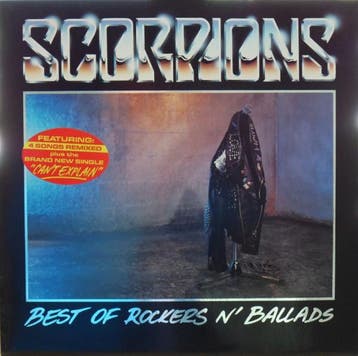 Scorpions - Best Of Rockers N Ballads, Verzenden