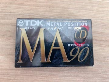 TDK - MA 90 (Type IV Métal) DAT - bande audio numérique, Audio, Tv en Foto, Nieuw
