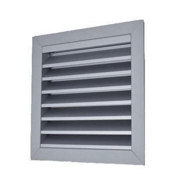 Lamellenrooster aluminium 790x790mm - inbouw, Verzenden, Nieuw