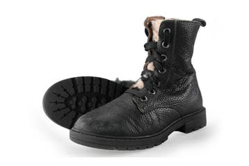 Muyters Veterboots Meisjes in maat 31 Zwart, Verzenden, Jongen of Meisje, Schoenen, Nieuw