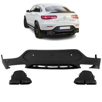 Diffuser | geschikt voor Mercedes-Benz | GLC-klasse Coupé 16, Verzenden