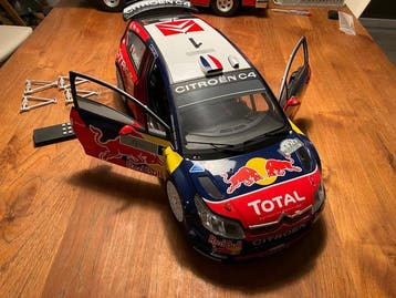 IXO 1:8 - Voiture de course miniature - Citroën C4 WRC