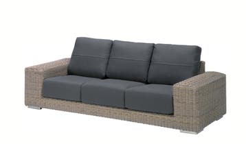 4 Seasons Outdoor Kingston 3-zits loungebank pure SALE |, Tuin en Terras, Nieuw