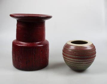 Mobach Utrecht - Piet Knepper (1927) - Vase (2) - Grès