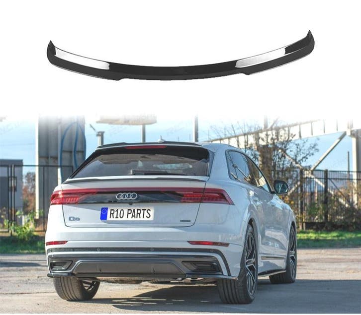AILERON SPOILER AUDI Q8 18- NOIR BRILLANT, Autos : Pièces & Accessoires, Carrosserie & Tôlerie, Envoi