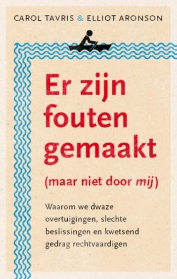 Er zijn fouten gemaakt (maar niet door mij) 9789057123399, Verzenden, Gelezen, Carol Tavris