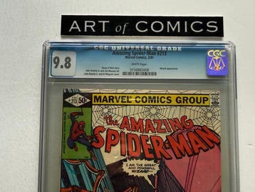 The Amazing Spider-Man #213 - CGC 9.8 - Wizard, Llyra, Nieuw