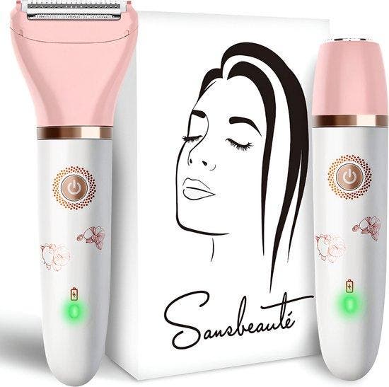 2dekans | Sansbeauté® 2-in-1 Ladyshave – Elektrisch – Voor, Kleding | Dames, Badmode en Zwemkleding, Ophalen of Verzenden