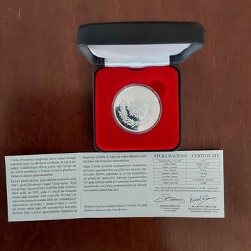 Letland. 5 Euro 2015 150 Years of Firefighting in Latvia