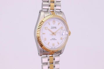 Tudor - Prince Date - Zonder minimumprijs - 74033 | White
