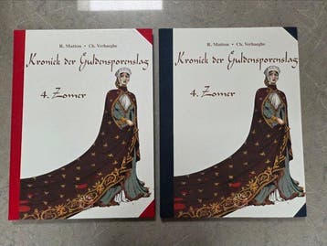 Kroniek der Guldensporenslag - Twee luxe uitgaven van