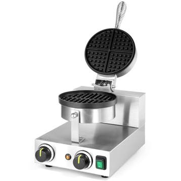 Wafelijzer | Enkel | Belgische Wafels (Ø190mm) | 50°C/220°C, Verzenden
