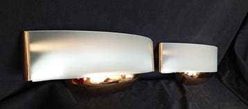 B.LUX - Wandlamp (2) - Atala - Glas, Messing
