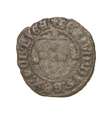 Portugal. D. Fernando I (1367-1383). Meio Tornês Atípico (36