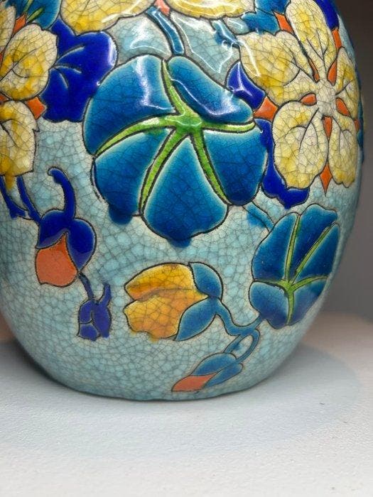 Boch Frères - Charles Catteau - Vase - Céramique, Antiek en Kunst, Antiek | Glaswerk en Kristal