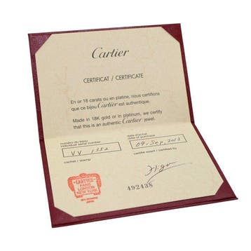 Cartier - Ring - LOVE Three hoop - 18 karaat Roségoud,, Nieuw