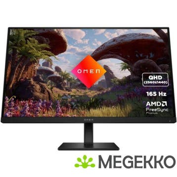 HP OMEN 27q 27  Quad HD 165Hz IPS Gaming Monitor, Verzenden, Nieuw