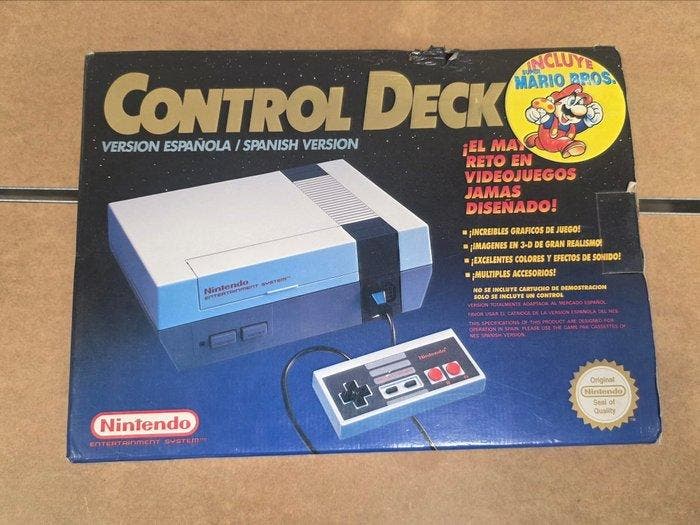 Nintendo - Nes - Limited Edition MARIO BROS boxset- Control, Games en Spelcomputers, Spelcomputers | Overige Accessoires